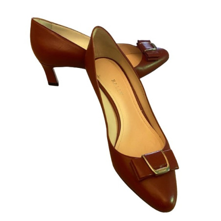 BALLY Kittenheel Pumps rot 39 Pre-owned Designer Secondhand Luxurylove