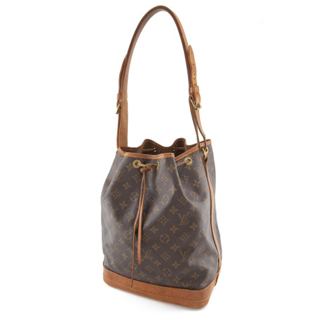 LOUIS VUITTON Grand Sac Noé Bucket Bag Monogram braun Pre-owned Designer Secondhand Luxurylove