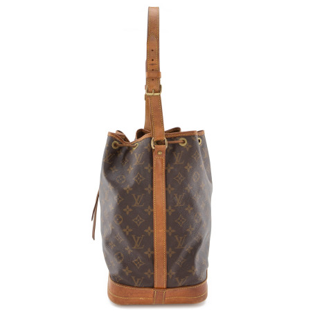 LOUIS VUITTON Grand Sac Noé Bucket Bag Monogram braun Pre-owned Designer Secondhand Luxurylove