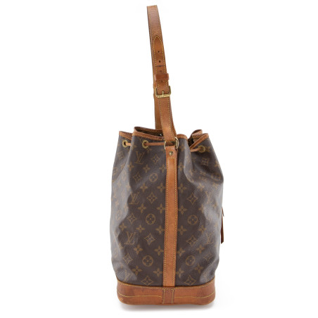 LOUIS VUITTON Grand Sac Noé Bucket Bag Monogram braun Pre-owned Designer Secondhand Luxurylove