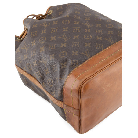 LOUIS VUITTON Grand Sac Noé Bucket Bag Monogram braun Pre-owned Designer Secondhand Luxurylove