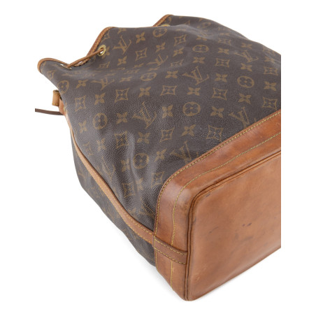 LOUIS VUITTON Grand Sac Noé Bucket Bag Monogram braun Pre-owned Designer Secondhand Luxurylove