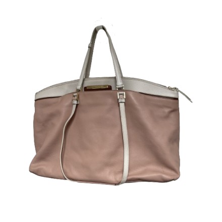 BORBONESE Shopper Tote Bag rosa Pre-owned Designer Secondhand Luxurylove