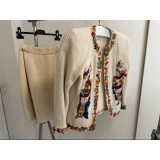 Rare vintage costume, combination of skirt and blazer