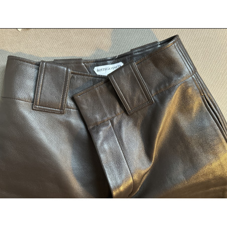 BOTTEGA VENETA Leather pants - Pre-loved Designer Second Hand | LUXURYLOVE