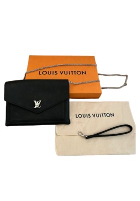 LOUIS VUITTON Mylockme Bag schwarz NEU Pre-owned Designer Secondhand Luxurylove