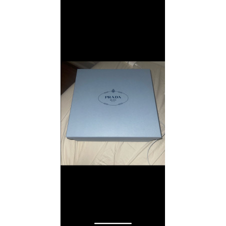 PRADA Plateausandalen aus Satin mit Kristallen Pre-owned Designer Secondhand 