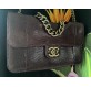 CHANEL Double Flap Bag in Bordeaux mit Zertifikat