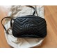 GUCCI GG Marmont Crossbody Bag small schwarz Pre-owned Designer Secondhand Luxurylove