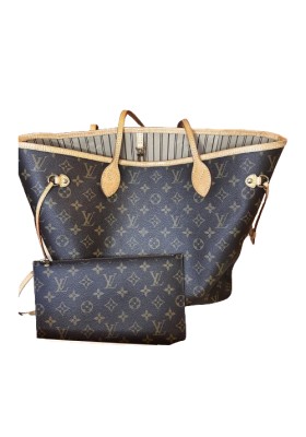 LOUIS VUITTON Neverfull MM Monogram Shopping Tote Bag Pre-owned Designer Secondhand Luxurylove
