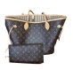 LOUIS VUITTON Neverfull MM Monogram Shopping Tote Bag Pre-owned Designer Secondhand Luxurylove