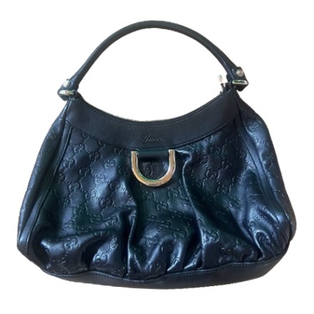 GUCCI Guccissima Tasche schwarz Pre-owned Designer Secondhand Luxurylove