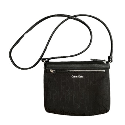 CALVIN KLEIN Crossbody Bag schwarz Pre-owned Designer Secondhand Luxurylove