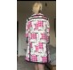 DSQUARED2 Mantel Print pink 38 Pre-owned Designer Secondhand Luxurylove