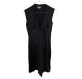 DKNY Seidenkleid schwarz M Pre-owned Designer Secondhand Luxurylove