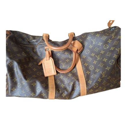 LOUIS VUITTON Keepall 50 Reisetasche Gepäck Monogram Pre-owned Designer Secondhand Luxurylove