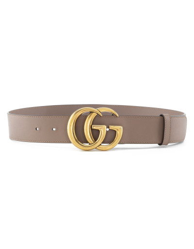 GUCCI GG belt taupe - Pre-loved Designer Second Hand | LUXURYLOVE
