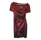 TALBOT RUNHOF Kleid Satin bordeaux 40 NEU Pre-owned Designer Secondhand Luxurylove