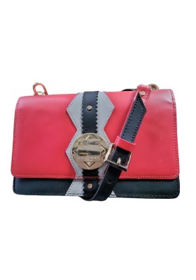 LIEBESKIND Crossbody Bag schwarz rot Pre-owned Designer Secondhand Luxurylove