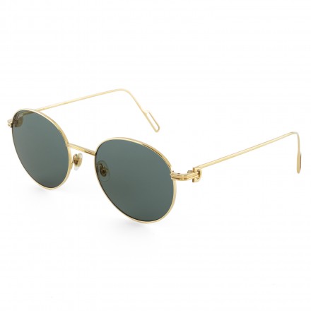 CARTIER Sonnenbrille CT0249S gold Pre-owned Designer Secondhand Luxurylove