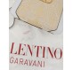 VALENTINO GARAVANI Vlogo Tote Bag Perlen bestickt NEU Pre-owned Designer Secondhand Luxurylove