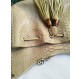 GIORGIO ARMANI Schultertasche Python Schlangenleder beige Pre-owned Designer Secondhand Luxurylove