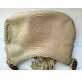 GIORGIO ARMANI Schultertasche Python Schlangenleder beige Pre-owned Designer Secondhand Luxurylove