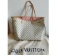 LOUIS VUITTON Neverfull GM Schultertasche Damier Azur Pre-owned Designer Secondhand Luxurylove