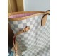 LOUIS VUITTON Neverfull GM Schultertasche Damier Azur Pre-owned Designer Secondhand Luxurylove