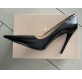 PRADA Pumps Saffiano Leder schwarz 40 NEU Pre-owned Designer Secondhand Luxurylove