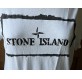 STONE ISLAND T-Shirt Logo Print weiss unisex L Pre-owned Designer Secondhand Luxurylove