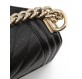 CHANEL Boy Bag medium schwarz Pre-owned Designer Secondhand Luxurylove