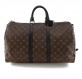 LOUIS VUITTON Keepall 45 Bandoulère Monogram Macassar Pre-owned Designer Secondhand Luxurylove