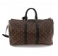 LOUIS VUITTON Keepall 45 Bandoulère Monogram Macassar Pre-owned Designer Secondhand Luxurylove