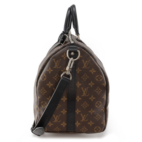 LOUIS VUITTON Keepall 45 Bandoulière Monogram Macassar M56711 - Pre-loved Designer Second Hand | LUXURYLOVE
