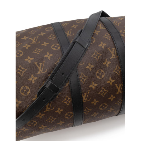 LOUIS VUITTON Keepall 45 Bandoulière Monogram Macassar M56711 - Pre-loved Designer Second Hand | LUXURYLOVE
