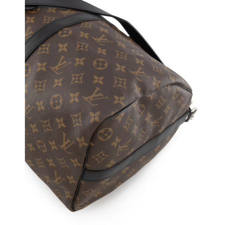 LOUIS VUITTON Keepall 45 Bandoulière Monogram Macassar M56711 - Pre-loved Designer Second Hand | LUXURYLOVE