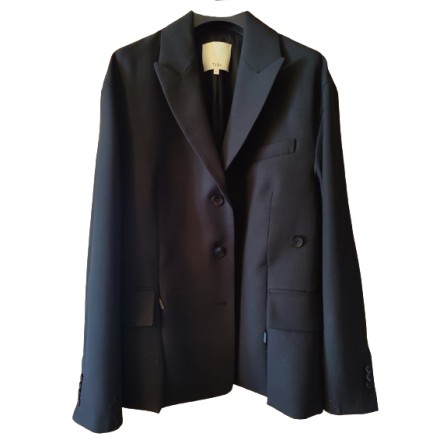 TIBI Liam Blazer schwarz XS NEU Pre-owned Designer Secondhand Luxurylove