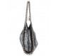 STELLA MCCARTNEY Falabella Tote Bag mit Nieten Limited Edition grau Pre-owned Designer Secondhand Luxurylove