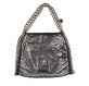 STELLA MCCARTNEY Falabella Tote Bag mit Nieten Limited Edition grau Pre-owned Designer Secondhand Luxurylove