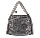 STELLA MCCARTNEY Falabella Tote Bag mit Nieten Limited Edition grau Pre-owned Designer Secondhand Luxurylove