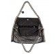 STELLA MCCARTNEY Falabella Tote Bag mit Nieten Limited Edition grau Pre-owned Designer Secondhand Luxurylove