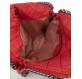 STELLA MCCARTNEY Falabella Quilted Padded Tote Bag Shaggy Deer rot Pre-owned Designer Secondhand Luxurylove