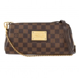 Eva Pochette Crossbody Bag Damier Ebene