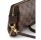 LOUIS VUITTON Eva Pochette Crossbody Bag Damier Ebene braun Pre-owned Designer Secondhand Luxurylove