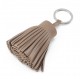 HERMÈS Carmen Bagcharm / Schlüsselanhänger Tassel Milo Lammleder taupe Pre-owned Designer Secondhand Luxurylove