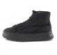 GUCCI GG Supreme High Top Sneakers schwarz Herren 44 Pre-owned Designer Secondhand Luxurylove