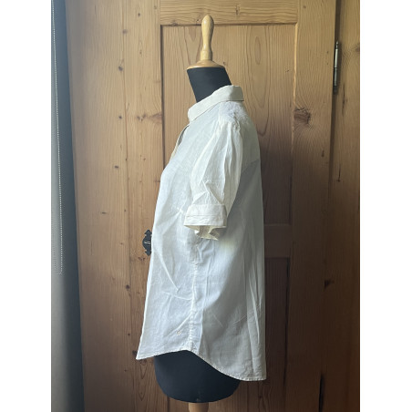  100% linen chip blouse - Pre-loved Designer Second Hand | LUXURYLOVE
