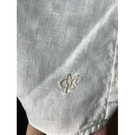  100% linen chip blouse - Pre-loved Designer Second Hand | LUXURYLOVE