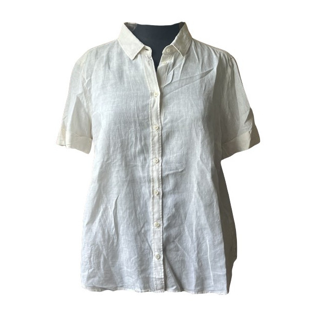  100% linen chip blouse - Pre-loved Designer Second Hand | LUXURYLOVE